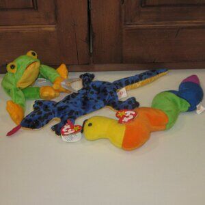 Beanie Babies Bundle Smoochy Lizzy Inch